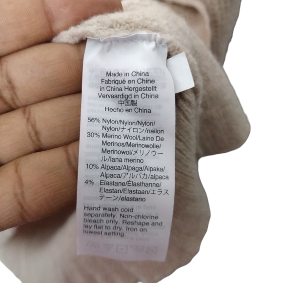 JCrew High-Low Waffle Sweater In Supersoft Yarn Size 2X - Picture 4 of 4